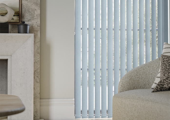 Solento (Blackout), Permafrost - Vertical Blind - Image 5
